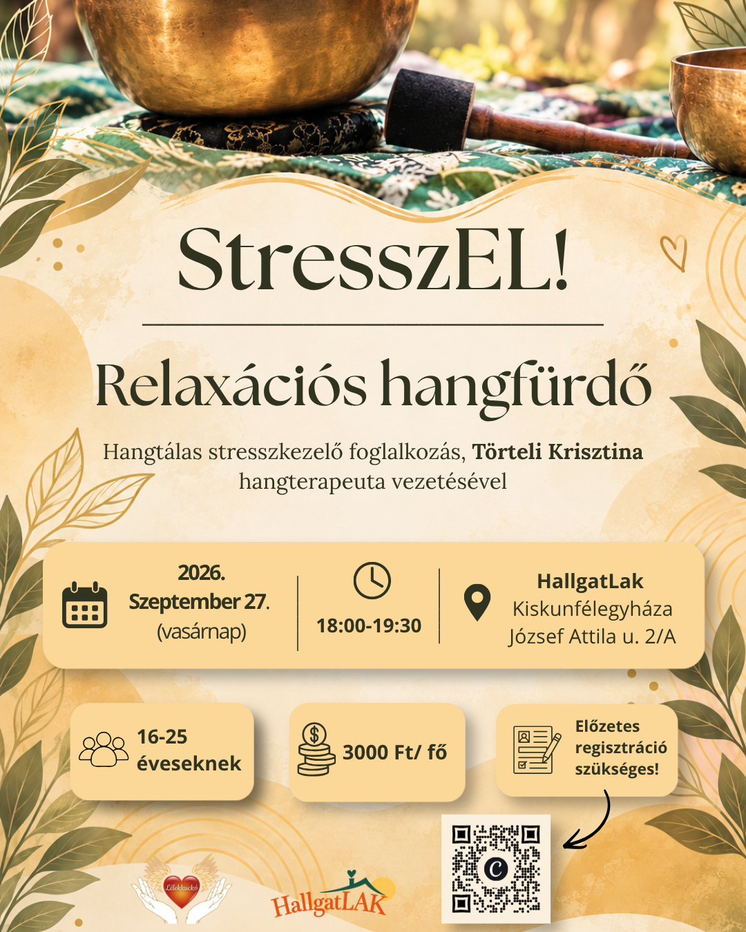 StresszEL! Relaxációs hangfürdő insta